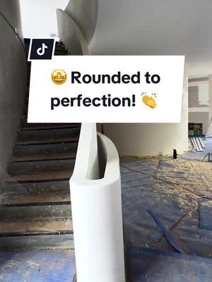 🇦🇺This stunning staircase railing was brought to life with the expert craftsmanship of Drywall Plastering Specialists and the smooth curves of Medium Bullnose Archway. 🙌   Thank you to Drywall Plastering Specialists and LNX Constructions for sharing their incredible work with us! Be sure to check out more projects on their Instagram pages! 💡 And check out all our Bullnose beads on Trim-Tex.com. 🛠 #trimtex #trimtexdrywall #drywall #drywaller #drywallpro #drywallfinisher #drywalllife #drywallnation #drywallproducts #toolsofthetrade #architect #newzealand #australia #plasterer #plasterers #plasterlife #plasteringtools #bullnose #roundcorners 