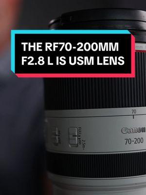 Reasons why #CanonExplorerOfLight @Sal Cincotta loves the RF70-200mm F2.8 L IS USM lens! #canoncamera #photography #photographygear #cameralens 