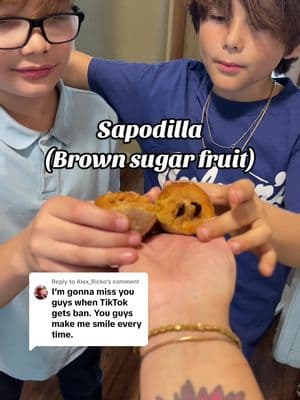 Replying to @Alex_Ricko #sapota #sapodilla #exoticfruit #brownsugar #afterschool 