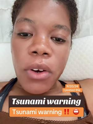 Tsunami warning #tsunami #tsunamiwarning #christiantiktok 