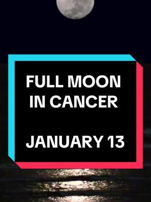 Everything you need to know about tonight’s Full Moon in Cancer and how to align with its energy! #astrologersoftiktok #astrology #zodiac #horoscope #fullmoon #astrologia #lunallena #cancer #capricorn #astrotok #witchtok #spiritual #cosmic #eclipse