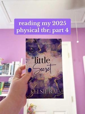 if tiktok is truly going away check out my Instagram & YouTube in my bi0!  #BookTok #tbrchallenge #tbrchallenge2025 #physicaltbr #alittlesecret 