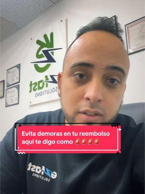 Quieres evitar retrasos en tu reembolso en esta temporada??? No dejes de ver este videito 💰💰💰 #ezfastsolutions #taxes #refund #cubanosporelmundo #entrepreneur #negocios #gratis #information 