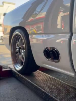 Chevy Truck in for side bezel and exhaust.  #teammpe #mufflershop #mechanicshop #mechanics #loudcars #exhaustshop #loudexhaust #trucks