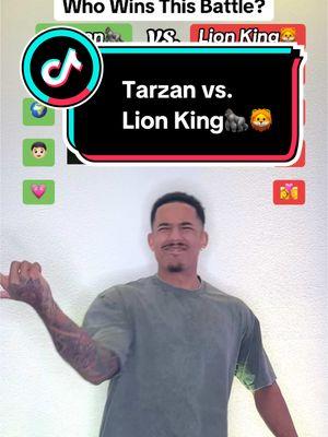 Tarzan vs. Lion King: Who Wins This Battle?🦍🦁 These 2 movies are widely known to have some of the best Disney soundtracks OF ALL TIME🔥 But what if you put these two iconic soundtracks against each other, WHO WINS?🤔 FOLLOW FOR MORE BATTLES!❤️‍🔥 #creatorsearchinsights #lionking #tarzan #disney #soundtrack #90s 