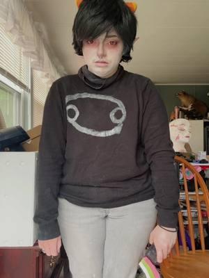 6 days till we see whats going down. May even download that rednote app too or ehatever. This feels like the vine shut down all over again  #karkat #karkatvantas #homestuck #homestuckcosplay #cosplay #cosplayer #memekarkat 