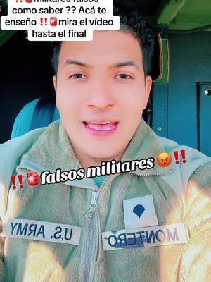 En 30 segundos te explico cómo saber si estás hablando con un MILITAR FALSO. Si tienes dudas o preguntas, escríbeme en los comentarios. #militaresfalsos #soldados #falsosmilitares #militares #estafa 