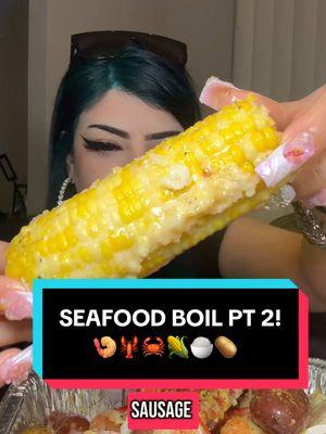 Pt 2! What do yall wanna try?  #seafood #seafoodboil #mukbang #mukbangeatingshow #mukbangs #eating #asmr #Foodie #FoodTok #seafoodmukbang #seafoodboilmukbang #seafoodboilsauce #fyp #foryou #foryoupage #fup 