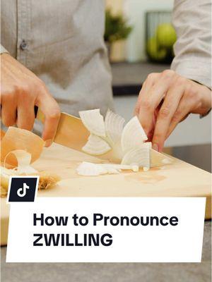 Not sure how to pronounce ZWILLING? 🤔 Here’s a tip: the 'Z' sounds like the 'ts' in cats! 🐾. Or you can just call us your favorite kitchen brand. What’s your favorite ZWILLING product to use? 
 
 #ZWILLING1731 #FoodConnects