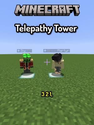 Minecraft Telepathy Tower #Minecraft #minecraftmemes #memes #funny #slyp 