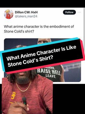 What anime character embodies Stone Cold’s shirt? Arrive, Raise Hell, Leave. There’s a bunch of characters that fit the mold here. I had to bring this series back to mention some more characters. #greenscreen #character #characters #animecharacter #animecharacters #moment #moments #animemoment #animemoments #animecommunity #animecontent #animerecommendations #animelife #animedebate #animediscussion #animeotaku #animeviral #animecomedy #animepage #stonecold #dbz #dbzabridged #dbz_moments #dbzedit #dbzsparkingzero #dbzsuper #dragonball #dragonballz #dragonballsuper #dragonballsparkingzero #frieza #dragonballedit #dragonballgt #trunks #futuretrunks #drink #onepiece #onepieceanime #onepiecemanga #onepiecefan #strawhat #strawhats #strawhatpirates #strawhatluffy #onepieceluffy #luffy #jjk #jjkanime #jjkmanga #jujutsu #jujutsukaisen #jujutsukaisenanime #jujutsukaisenmanga #sukuna #sukunaryomen #ryomen #ryomensukuna #shibuya #itadoriyuuji #naruto #narutoshippuden #narutoanime #narutomanga #big3 #big3anime #narutofan #kimimaro #orochimaru #gaara #rocklee #korosensei #assassinationclassroom #samuraichamploo #jin #mugen #sk8 #sk8theinfinity #adamsk8theinfinity #peak #peakanime #anime #animes #animefan #animefans #animelover #animelovers #animelover❤️ #animefyp #animefypシ #animetiktok #animetok #animetiktok #animetiktoker #animeboy #animerecommendations #weeb #weebtiktok #weebtok #weeb🤓 #weebnation #weebsociety #weeballiance #animefandom #fandom #animefandoms #peakfiction #peakanime #manga #mangareader #animewatcher #animefanbase #fans #animepage #animenation #animememes #animememe #animediscussion #animeforyou #animeboy #animestiktok #animescene #animedebate #animeaccount #animecharacters #animecommunity #animeviral #animeweeb #animeworld #animeviral #animevideo #animecontent #animecontents #animecontentcreator #animecreator #animevideo #animememe #TikTokSeries 