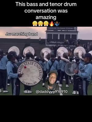 #greenscreenvideo This bass and tenor drum conversation was amazing  😤😤😤🔥🤷🏾‍♂️ #bassdrum #tenordrums #jsu #drumline #wt  #jfy #jfypage #daddyyo910 #daddyyo910910 #tyshoanwhite #daddyyo910tiktok #daddyyo910910tiktok #explore #explorepage #reels #reelsinstagram #reels__tiktok #fypppppppppppppp #f #fy #trend #tiktokviral #fypage