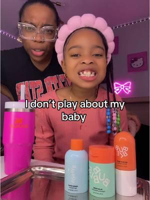 Finally let my baby do her skin care videos ! Posting short slip shortly 🫶🏾💅🏾. Full video will be on YouTube TOMORROW ! #fyp #Love #girlmom #trending #rylee #grwm #momlife 