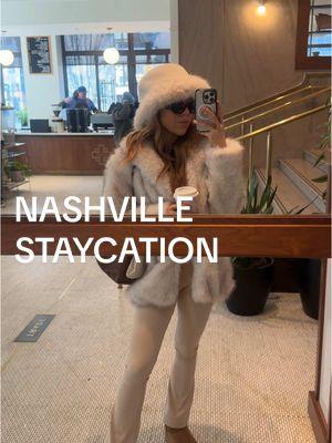 This is your sign to do a staycation in your city to feel like you’re on vacation lol especially in the winter. We had so much fun and so much coffee. ##nashville##staycation##nashvillecoffee##nashvilleinfluencer##nashvillethingstodo##nashvilleitinerary