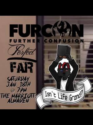 FUTHER CONFUSION IS A FEW DAYS AWAY AND ILL BE PLAYING MY FIRST SHOW OF THE YEAR THERE! I'm so pumped to see all your furry faces. Find me wandering around to get yourself a limited run FC25 Con Sticker! Please bring a friend and let's have a good time! Thank you to @Rage Wolf Arts  for the stickers! See you at @Further Confusion  #poppunkwolf #poppunk #poppunkband #livemusic #furtherconfusion #furcon25 #furryconvention 