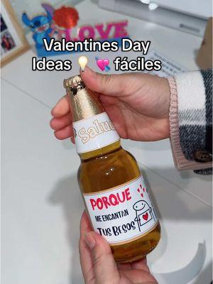 La plantilla está en www.Amocreardesigns.com #etiquetasdecerveza #cervezamodelo #ValentinesDay #manualidadessanvalentin #valentinesdaygift #diyvalentine #diyvalentine #amocreardesingdigitalproducts 