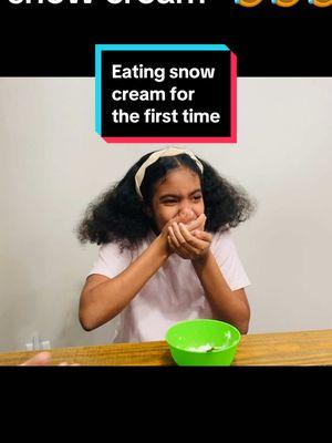 I loved every moment of this with my firstborn! #snowicecream #snowcream #birdpoop #birdpoopprank #icecream #wintersnow #funnyvideos #kidsarefunnysometimes #blackmoms #blackmomtemt #blackmomtent #blackmomsbelike #kidsbelike😆 #momtoks #foodfail #foodiefam 