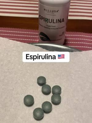 Spirulina Hallusa. #spirulina #hallusa #hallusanatural #usa #bolivia🇧🇴 #nansanadancekids #natural #healthyfoods 