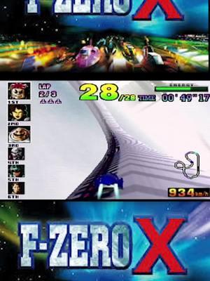 Probably my favorite map in F-Zero X!  #FZeroX #FZero #retrogameplay #Nintendo64 