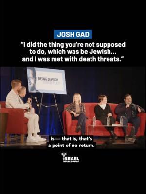 “I did the thing you’re not supposed to do, which was be Jewish…and I was met with death threats.” Recently on @jonahplatt’s @beingjewish podcast, @JoshGad — the grandson of Holocaust survivors — spoke out about the hate he faced in the wake of the October 7 massacre. #neveragainisnow #joshgad #jewish #antisemitism #jews #jewishtiktok 