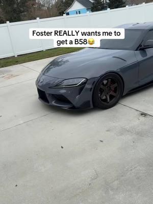 It’s pretty sick I have to admit…😂 @Foster Mills #stangry #b58 #supra #carcommunity #carsoftiktok #moxyperformance #m340i #m240i #bmw #fyp 