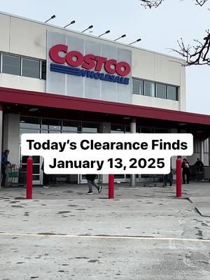 Today’s Clearance Finds January 13, 2025. All items spotted in Windsor  #Costco #CostcoFindsCa #costcocanada #canada #CostcoBuys#costcodeals#costcowholesale#costcofindscanada #clearance #clearancefinds #costcoclearance #clearancehunting #deals 