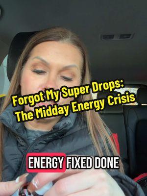 Halfway through my day, wondering why I’m running on fumes… Oh, right. Forgot to take my magic energy drops! @Triquetra  #E#EnergyBoostF#ForgotMyDropsM#MiddayStrugglesS#StayEnergizedV#VitaminLifeSelfCareRoutine