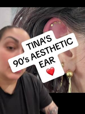 More fun stuff like this in the future please! Xo #piercer #piercings #piercersoftiktok #safepiercing #sogoldbk #pierced #piercingcheck #earpiercing #fyp #fypシ #earstyling #earpiercing #90saesthetic 