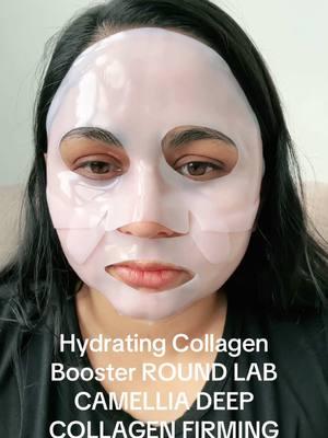 [30m Hydrating Collagen Booster] ROUND LAB CAMELLIA DEEP COLLAGEN FIRMING GEL MASK 34g#jallandada #roundlab #collagenmask #bestproducts #viral #tiktokusa🇺🇸 #nepalitiktok🇳🇵 #TikTokShop #lovetiktok #forsensitiveskin #favorite #collagenmask #roundlab #fyp #jallandada 