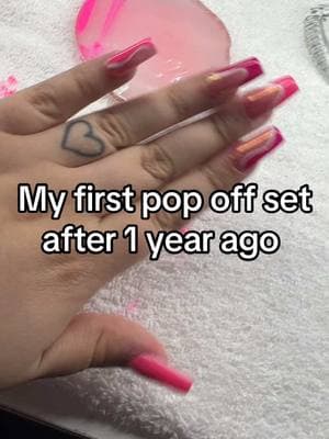 It was soo bad i can never do my own nails not even for practice thats why i never ever practiced on myself i started of charging $10 so i could practice  but your hand be in a wierd position like ugh 🤣#funnyvideo #fyp #foryourpage #fypシ゚viral #paratipage #nails #nailsartvideos #nailsoftiktok #nailsnailsnails #popoffmethod #popoffnails #fail 