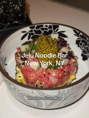 A truly delicious and affordable Michelin star meal in NYC    📍Jeju Noodle Bar - New York, NY    #ramen #michelinstar #nyc #nycfood #nycrestaurant #eatingshow #foodreview #tastetest 