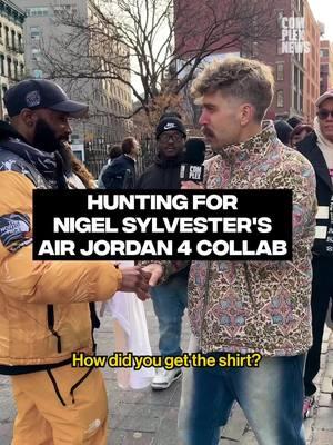 When #NigelSylvester announced a surprise pop out in Soho on Friday, fans and resellers thought they might be getting an early shot at his upcoming #AirJordan4 collab. Here’s what really went down.