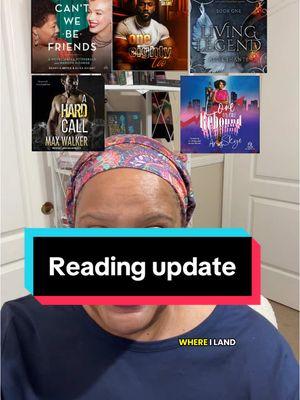 My #moodreader has me bouncing around these days. #readingupdate #currentlyreading #bookrecs #audiobooklover #audiobookrecs #BookTok #blackromancebooktok #romancebooktok #mrsronyb #blackromanceaudiobooks #romancereader 