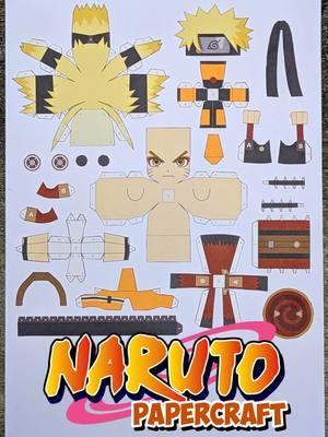 naruto uzumaki (sennin mode) papercraft #naruto #narutouzumaki #uzumaki #uzumakinaruto #narutoshippuden #boruto #narutofigures #papercraft #anime #figure #manga #art #craft