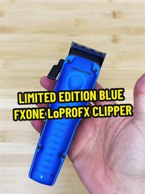 @Sean Ralston unboxing the new Limited Edition Blue FXONE LoPROFX Clipper 😮‍💨💯 #ASMR #babylissprobarber #barber #clipper