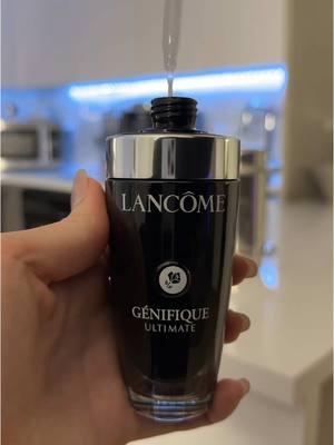 This serum feels like a dream 💭💧🫧  @Lancôme  #genifique #stepintothefuture #giftedbylancome #CapCut #prunboxing #creatordeck #lancomepartner 