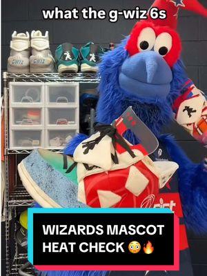 G-Wiz might have the best sneaker rotation out of all mascots 👀 (via wizardsgwiz/IG) #sneakers #sneakerheads #sneakertok #sneakertiktok #sneakermeetup #jordan #jordans #nike #nbakicks #washingtonwizards #mascot #gwiz #customsneakers #customkicks #sneakerheadcheck #sneakercollection #sneakercollector #hoopshoes #basketballshoes 