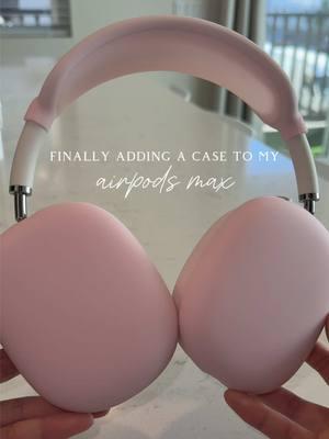 the cutest & softest covers  🫧💗🎧 #airpodsmax #airpodsmaxcase #appleheadphones #headphones 