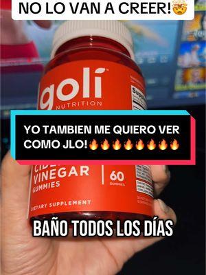 Yo si me quiero ver como Jlo! #goliapplecidervinegargummies #goliapplecidervinegar #golinutrition #vinagredemanzana #applecidervinegar #digestivehealth #flashsale 