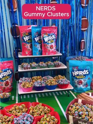 Be the real MVP of the watch party and bring Gummy Clusters 🏈🥳 #fyp #nerdscandy #gummyclusters #nerdclusters #watchparty #partysnacks #partyideas #candytok 