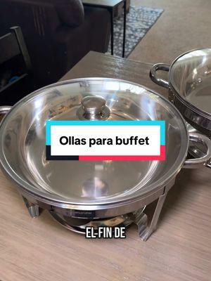 Ollas para buffet 🥘 #ollas #buffet #catering #comidamexicana #comidaparaeventos #dishbuffet #coccionlenta #cateringservice #cateringservices #cateringideas #cocina #KitchenHacks #kitchenorganization #buffetmexicano #chafing #sartenes 