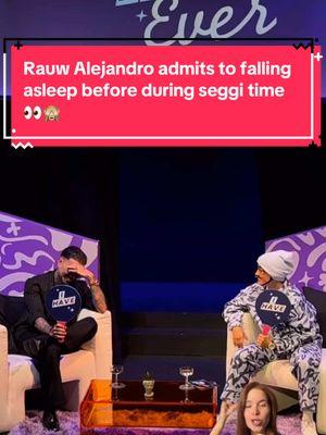 Rauw Alejandro admits to falling asleep before during seggi time 👀🙈 #rauwalejandro #rauw #rauwalejandrofans #neverhaveiever #reggaeton #cosanuestra #puertorico #musicaurbana 