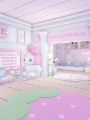 new outfit shop build in vip house!! 🎀💞(wip) speed builds coming on my yt channel just izzy gaming !!🎀🐾💞 #robloxfyp #robloxpost #foryoupage #adoptmehousebuilder #robloxian #rblx #adoptmerobloxfyp #adoptmehouse #kawaiiadoptme 