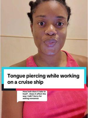 Replying to @Beaula Gora check the company’s rules and regulations about piercings #duffythetravelmaker #duffytravel #duffytv #Lifestyle #travel #seafarer #piercings #tonguepierced 