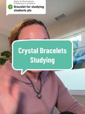 Replying to @Vhuthuhawe Pheaasiyyy crystal bracelets for studying. Also good for learning a new language like mandarin. #crystalbracelets #studyingtips #rednoteapp 