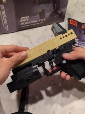 Only 888 pieces! #pewpewpew #pewpew #buildingbricks #legos #rubberband #buildingblocks 