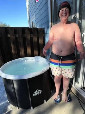 Day 13 of Cold Plunging Cold plunge discussions: •Where are my boobs? #IfYouBelieveYouCanOrYouBelieveYoucantYoureRight #ColdPlunge #IceBath #BreastCancer #Flattie #FoughtTooHardToStayAliveNotToLive #NoNipsNoProblem #ColdPlungeDiscussions #YODO 