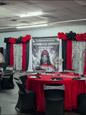 Kendrick Johnson 12th Angelversary set up was so dope #KendrickJohnson 