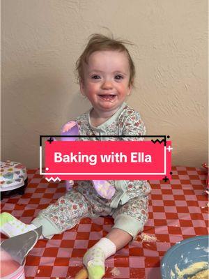 Baking class with Ella 101 ♥️ come hang out with our Ella girl, we less then a month away from reconstructive surgery 🤞🏼 #ellaslittlesteps #ostomyawareness #raredisease #STARsyndrome #fory #babytok #10secondchallenge #baking #ella 