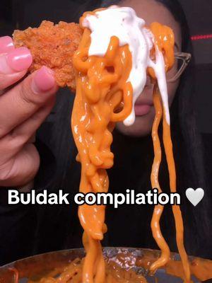 buldak ramen compilation! These noodles can be enjoyed in many different ways! Very good! 🥰🥰  #buldak #buldaknoodles #buldakramen #fyp #tiktokmademebuyit #viraltiktok #viralvideo 